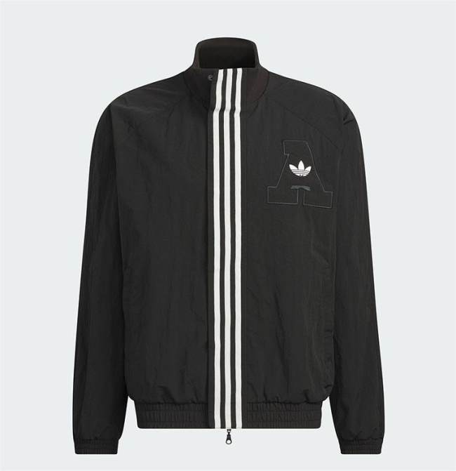 5A Rifta Men Women Embroidered Logo Jacket Black IN4846