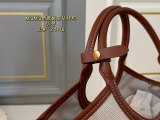Original IVY Canvas And Leather Tote Bag Send With Gift Box