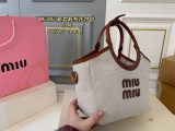 Original IVY Canvas And Leather Tote Bag Send With Gift Box