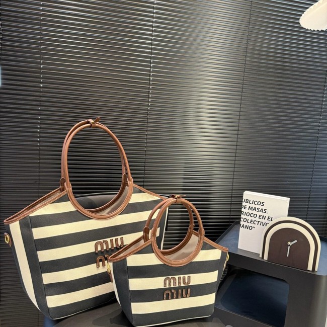 Original IVY Canvas And Leather Tote Bag Send With Gift Box