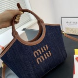 Original IVY Canvas And Leather Tote Bag Send With Gift Box