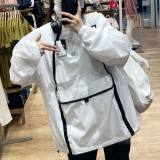 5A AIR Stand Collar Jacket & Windbreaker Ripstop Nylon Reflective Logo