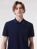 5A Men Regular Fit Paris Stretch Piqué Polo Shirt