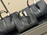 Keepall Travel Bag Monogram Handbag Black M22765