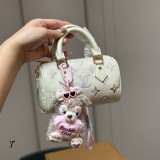 Original Women's Nano Speedy Monogram Shoulder Bag Handbag M25591