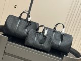 Keepall Travel Bag Monogram Handbag Black M22765