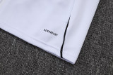 2526 Real Madrid Football Jersey Jacket Set White