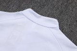2526 Real Madrid Football Jersey Jacket Set White