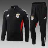 2526 S.L. Benfica Football Jersey Set Black