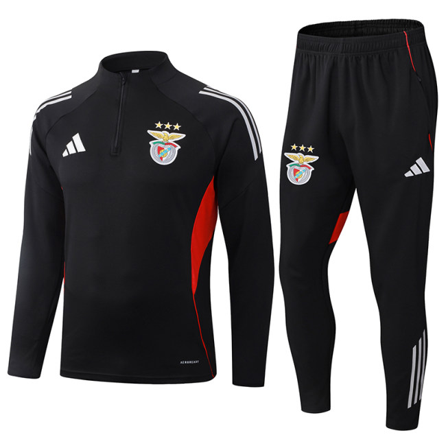 2526 S.L. Benfica Football Jersey Set Black