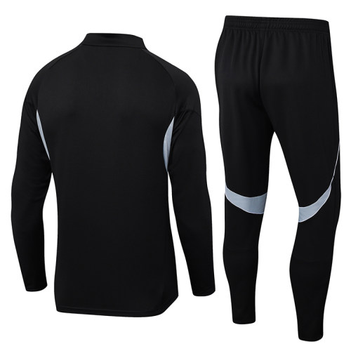 2526 Real Madrid Football Jersey Set Black