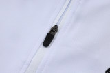 2526 Real Madrid Football Jersey Jacket Set White