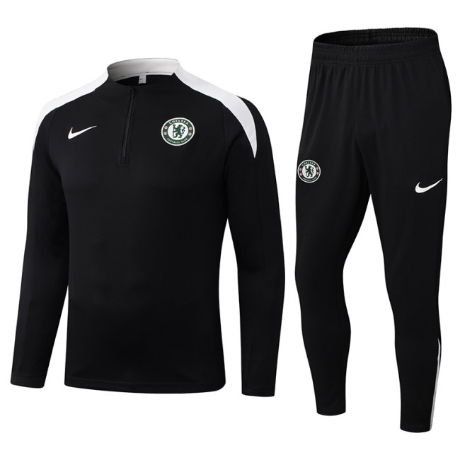 2526 Chelsea F.C Football Jersey Set Black