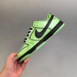 5A The Powerpuff Girls SB Dunk Low Bubbles Sneaker Green
