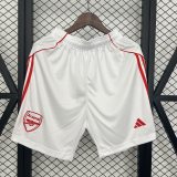 5A 2526 Arsenal Home Shorts White