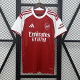 5A 2526 Arsenal Home Jersey Red