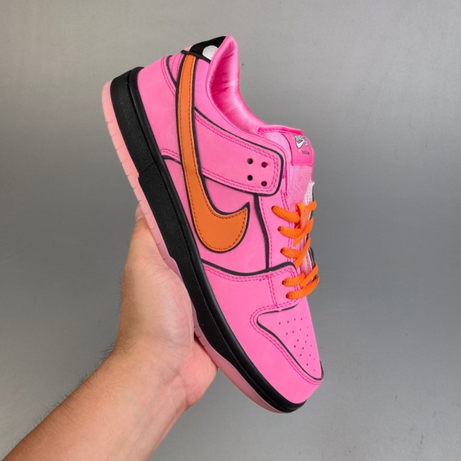 5A The Powerpuff Girls SB Dunk Low Bubbles Sneaker Pink