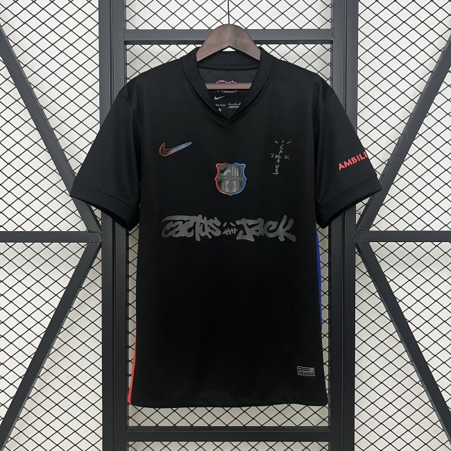 5A 2526 Barcelona Away Jersey Black