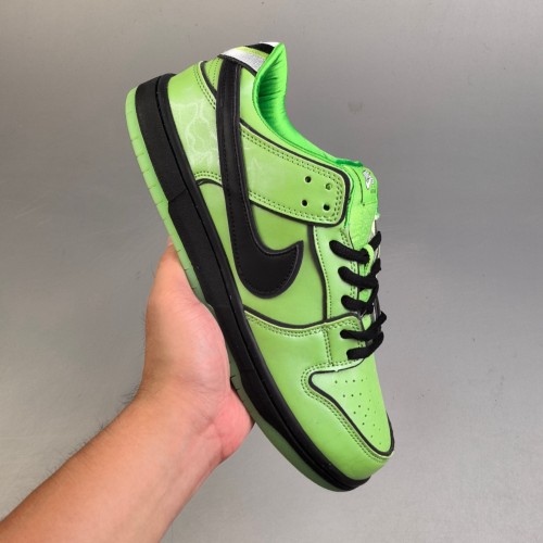 5A The Powerpuff Girls SB Dunk Low Bubbles Sneaker Green