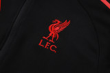 2526 Liverpool F.C Football Jersey Jacket Set Black