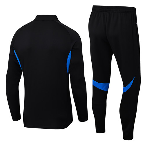 2526 Manchester United F.C Football Jersey Set Black