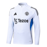 2526 Manchester United F.C Football Jersey Set White