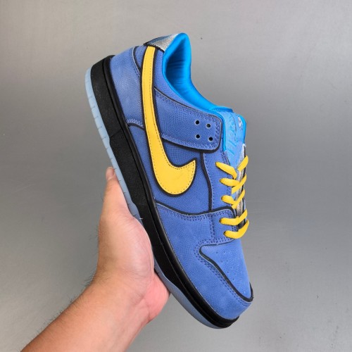 5A The Powerpuff Girls SB Dunk Low Bubbles Sneaker Blue