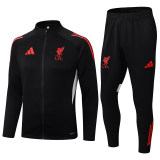 2526 Liverpool F.C Football Jersey Jacket Set Black