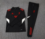 2526 Liverpool F.C Football Jersey Set Black
