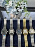 Original Santos Watch Automatic Movement With Gift Box