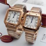 Original Santos Watch Automatic Movement With Gift Box