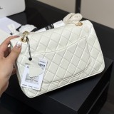 Original Classic Flap CF 21S Shoulder Bag White A01113