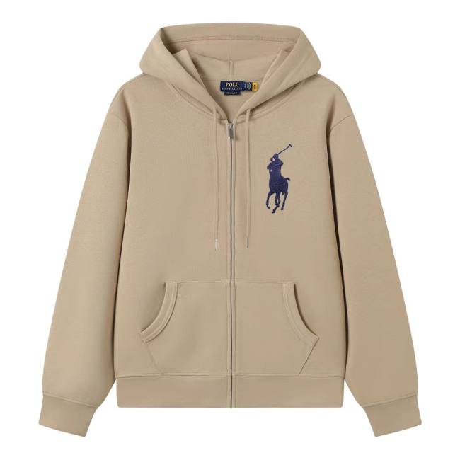 5A Cotton Blend Fleece full Zip Hoodie