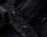 Men's Lightweight Breathable Waterproof Hooded Outdoor Jacket Zip Up Coat with Pocket Nylon Windbreaker 56020