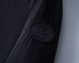 Men's Lightweight Breathable Waterproof Hooded Outdoor Jacket Zip Up Coat with Pocket Nylon Windbreaker 56020