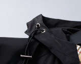 Men's Lightweight Breathable Waterproof Hooded Outdoor Jacket Zip Up Coat with Pocket Nylon Windbreaker 56020