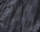Men's Lightweight Breathable Waterproof Hooded Outdoor Jacket Zip Up Coat with Pocket Nylon Windbreaker 56018