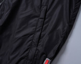 Men's Jacket, Lightweight Casual Stadium Packable Wind and Water Resistant Jacket Nylon Windbreaker Coat with Pocket 33015