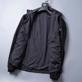 Men's Jacket, Lightweight Casual Stadium Packable Wind and Water Resistant Jacket Nylon Windbreaker Coat with Pocket 33015