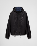 Men's Lightweight Breathable Waterproof Hooded Outdoor Jacket Zip Up Coat with Pocket Nylon Windbreaker 56001