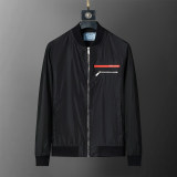 Men's Jacket, Lightweight Casual Stadium Packable Wind and Water Resistant Jacket Nylon Windbreaker Coat with Pocket 33011
