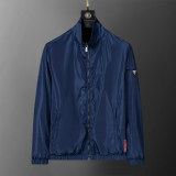 Men's Jacket, Lightweight Casual Stadium Packable Wind and Water Resistant Jacket Nylon Windbreaker Coat with Pocket 33015