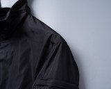 Men's Jacket, Lightweight Casual Stadium Packable Wind and Water Resistant Jacket Nylon Windbreaker Coat with Pocket 33015