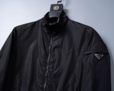 Men's Jacket, Lightweight Casual Stadium Packable Wind and Water Resistant Jacket Nylon Windbreaker Coat with Pocket 33015