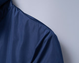 Men's Jacket, Lightweight Casual Stadium Packable Wind and Water Resistant Jacket Nylon Windbreaker Coat with Pocket 33015