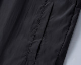 Men's Lightweight Breathable Waterproof Hooded Outdoor Jacket Zip Up Coat with Pocket Nylon Windbreaker 56004