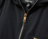 Men's Lightweight Breathable Waterproof Hooded Outdoor Jacket Zip Up Coat with Pocket Nylon Windbreaker 56031