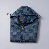 Men's Lightweight Breathable Waterproof Hooded Outdoor Jacket Zip Up Coat with Pocket Nylon Windbreaker 56035