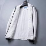 Men's Jacket, Lightweight Casual Stadium Packable Wind and Water Resistant Jacket Nylon Windbreaker Coat with Pocket 33013