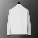 Men's Jacket, Lightweight Casual Stadium Packable Wind and Water Resistant Jacket Nylon Windbreaker Coat with Pocket 33013